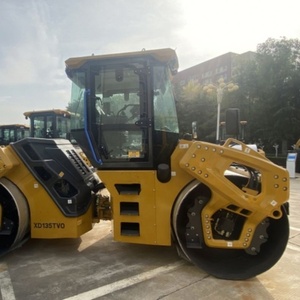 รถบดถนนแบบสั่นดรัมคู่ระบบไฮดรอลิก XD135T 13ตันพร้อมเครื่องยนต์ - Product Image 5