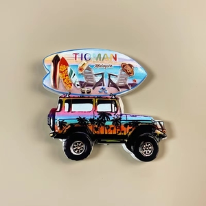 Imán de Refrigerador con Diseño de Paisajes Culturales de Filipinas, Recuerdo Turístico, Adhesivos con Mensajes, Joyería 3D - Product Image 5