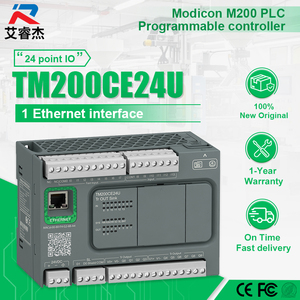 Nouveau contrôleur de programmation PLC original TM200CE24U, module IO 24 points, module PLC compact Modicon M200 pour l'automatisation industrielle - Product Image 1