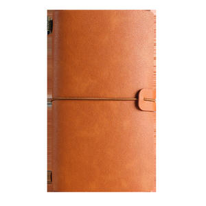 Carnet de voyage A6 en similicuir, petit carnet à feuilles mobiles, idéal pour le bureau, carnet <span class=keywords><strong>TN</strong></span>, cadeau transfrontalier - Product Image 5
