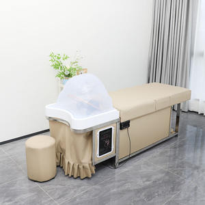 YATAI Luxus Wassersp eicher Beauty Bett <span class=keywords><strong>Massage</strong></span> Bett Shampoo Bett 120L Große Kapazität Wassertank Barber Store Spa - Product Image 5