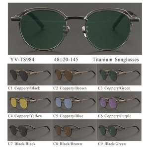 Gafas de Sol de Titanio de Moda, de Lujo, con Logotipo Personalizado, Cat3 UV400, Gafas de Sol Polarizadas de Lujo Italianas - Product Image 2