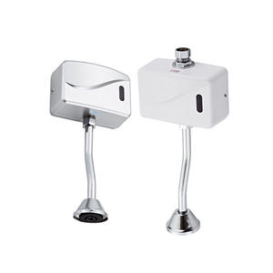 Robinet de chasse d'eau automatique à capteur mural en ABS, design minimaliste, économie d'eau, 25-80 psi, alimentation CA - Product Image 1