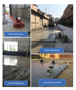 Machine à béton hélicoptère pour finition <span class=keywords><strong>de</strong></span> sols industriels, municipaux et <span class=keywords><strong>de</strong></span> parkings, alimentée à <span class=keywords><strong>l</strong></span>'essence, 42 pouces avec plateau flottant - Product Image 6