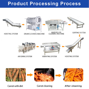 Línea de producción en seco y lavado de batatas para procesamiento de <span class=keywords><strong>productos</strong></span> agrícolas - Product Image 2