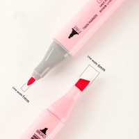 Stylos marqueurs acryliques aquarelle à double pointe 30/48/60 couleurs pour dessin