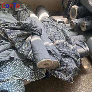 Tissu en denim à paillettes <span class=keywords><strong>Isko</strong></span>, lot de stock multifonctionnel - Product Image 3