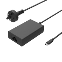 Cargador GaN de 65w para Escritorio, con Logotipo/Empaque OEM, Compatible con Enchufes AU, EU, US, UK, para Portátil/Tablet/Teléfono Móvil