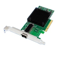 Carte adaptateur réseau serveur interne PCI Express X8 Mellanox CX-4 avec un seul port optique 25GbE SFP28 en stock