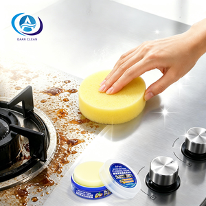 Baume détachant Daan Premium 330g à action profonde avec brosse de nettoyage offerte pour chaussures blanches et cuisinières - Product Image 1
