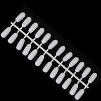240 embouts/ensemble carrés ovales pointes d'ongles vierges vernis à ongles Gel carte d'affichage tableau de couleur Nail Art Salon outils de manucure