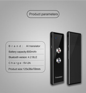 Không dây thông minh Thổ Nhĩ Kỳ đa Ngôn Ngữ Học Tập Thiết bị dịch T8 + thời gian thực bằng giọng nói dịch - Product Image 4