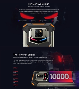 Oferta: Teléfono Resistente <span class=keywords><strong>Doogee</strong></span> <span class=keywords><strong>S88</strong></span> <span class=keywords><strong>Plus</strong></span> de 10000 mAh, 8 GB + 128 GB, Desbloqueo por Huella Dactilar, Pantalla de 6.3 Pulgadas, 4G, Android, Octa Core - Product Image 3