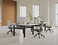 Bureau debout électrique OMNI avec préréglages de hauteur programmables, verrouillage de sécurité, bureau debout réglable en hauteur