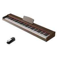 Bestseller 88-Tasten Faltbares Digitalpiano mit Eingebautem Lautsprecher & Koffer für Reisen & Täglichen Gebrauch