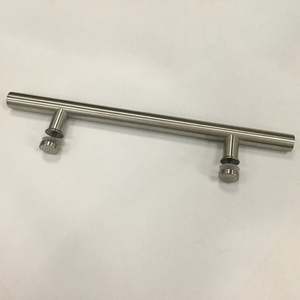 Tirador de puerta de escalera de acero inoxidable de fábrica para puerta de vidrio sin marco - Product Image 4