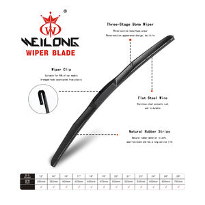 Yüksek Kaliteli Hibrit Silecek Kristal Yüksek Performanslı Araba Silecekleri Cam Sileceği İndirimi - Product Image 3