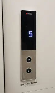 New Design SIGMA Elevator Lift Spare Parts Elevator Glass Type Lop Elevator Control Panel