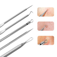 Kit d'outils professionnels en acier inoxydable pour éliminer les points noirs