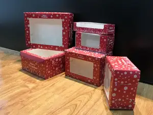 도매 공장 12 팩 컵 케이크 종이 포장 머핀 과자 용기 컵 케이크 상자