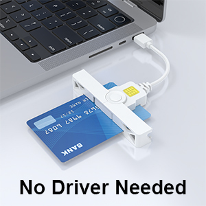 Nhỏ Gọn <span class=keywords><strong>Mini</strong></span> USB C thông minh đầu đọc thẻ Nhà Văn cac DOD EMV iso7816 thuận tiện Đầu đọc thẻ tín dụng - Product Image 6