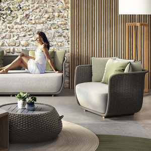 Chaises longues en corde <span class=keywords><strong>de</strong></span> haute qualité <span class=keywords><strong>jardin</strong></span> intérieur ou extérieur meuble <span class=keywords><strong>salon</strong></span> <span class=keywords><strong>salon</strong></span> suite canapé ensemble mobilier d'extérieur - Product Image 2