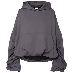 Sudadera con Capucha de Felpa para Hombre, de Alta Calidad, Personalizada, Holgada, 100% Algodón, Doble Capa, con Bolsillo y Hombros Caídos - Product Image 2