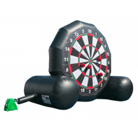 Jeux de fléchettes gonflables pour adultes de haute qualité écran de fléchettes et de projecteur de football gonflable à vendre