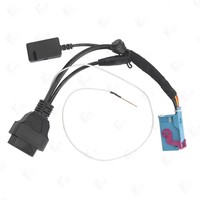 Faisceau de câbles GeiLiVity KD-VW01 pour lecteur de code de 4e génération et programmeur de clés de voiture USB 12V avec prise en charge de l'anglais
