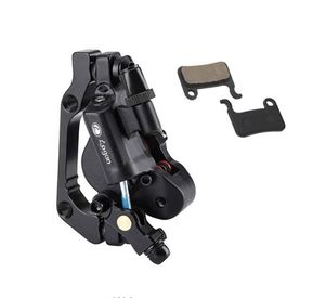 Frein à disque semi-hydraulique en alliage d'aluminium forgé, à commande par câble, pour vélos électriques, VTT et vélos de route, 160 mm, léger et antidérapant - Product Image 1