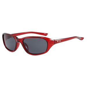 Occhiali da <span class=keywords><strong>Sole</strong></span> Donna Quadrati-Ovali Stile Punk 2026 Nuovi UV400 Montatura Completa Protezione Solare Blocco UV Look Retrò Edgy Millennial-Chic - Product Image 5