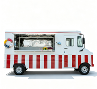 Camion remorque BBQ, Chariot à glaces électrique, Remorque à glaces, Camions alimentaires mobiles électriques d'occasion, Chariots alimentaires mobiles à vendre