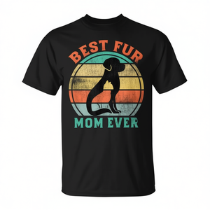 Camiseta retro vintage de la mejor amante de las mascotas para amantes de perros y gatos - Product Image 2