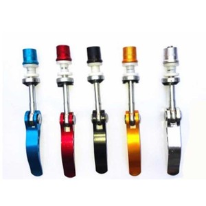 ก้านล็อคแบบปลดเร็ว 6x65 พร้อมสกรูยึดสำหรับจักรยานเสือภูเขา สีสันสดใส - Product Image 2