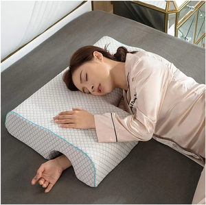 Vente de liquidation JY B2B, expédition rapide, oreiller de soutien du cou en mousse à mémoire de forme de haute qualité, pour couple, mari et femme, utilisation en hôtel - Product Image 3