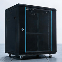 Armoire réseau métallique 6U 19 pouces, petit rack de serveur Internet pour centre de données, armoire murale pour CCTV DVR NVR