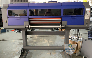 bibo Multicolor 550mm UV DTF <b>Printer</b> Roll-to-Roll Eco Solvent Ink Full-Automatic PET Film <b>Sticker</b> Machine I3200 XP600 Laminator - Product Image 4