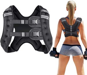 Chaleco con Peso Ajustable y Logotipo Personalizado para Gimnasio, para Hombres y Mujeres, Entrenamiento de Fuerza, Crossfit, Running, Ejercicio, Alta Resistencia - Product Image 1
