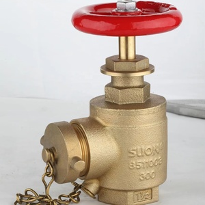 Nhà Máy Giá 5 Năm Bảo Hành 1 1/2 ''Brass Chữa Cháy Màu Đỏ Sơn Góc Ống FM UL Chứng Nhận Cháy Thiết Bị Bảo Vệ - Product Image 4