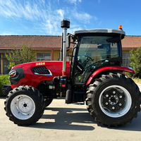 Mini-tracteur à quatre roues motrices personnalisé en gros pour l'agriculture de précision et les opérations sur le terrain à haute efficacité