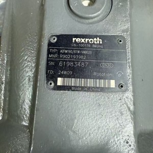 A2FM160/61W-VAB020 R902193982 มอเตอร์ไฮดรอลิกแบบลูกสูบสำหรับเครื่องจักรก่อสร้าง - Product Image 2