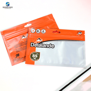 Bolsas de Embalaje de Plástico Suave con Cierre <span class=keywords><strong>Zip</strong></span> de 3 Lados, Reciclables, con Logotipo Personalizado, para Señuelos de Pesca y Cebos de Gusano, con Orificio para Colgar - Product Image 6