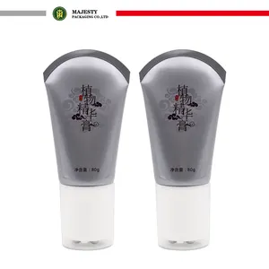 Cosmetico in acciaio inox tubo a sfera detergente per il viso massaggio del corpo con interruttore rotante