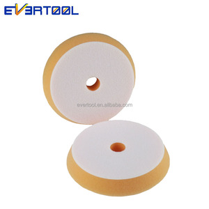 EVERTOOL Orange 6 pouces 150mm tampon de polissage à double <span class=keywords><strong>action</strong></span> DA tampon de polissage en mousse pour voiture avec couche d'éponge importée - Product Image 4