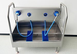 Machine <span class=keywords><strong>à</strong></span> laver les bottes en acier inoxydable, polisseuse de chaussures pour usines alimentaires et salles blanches, machine <span class=keywords><strong>à</strong></span> laver les bottes portative - Product Image 2