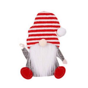 Juego de Cuchillo y Tenedor Navideños con Diseño de Gnomo Adorable Rudolph, Decoraciones de Anciano sin Rostro, Venta al por Mayor Directa de Fábrica - Product Image 2