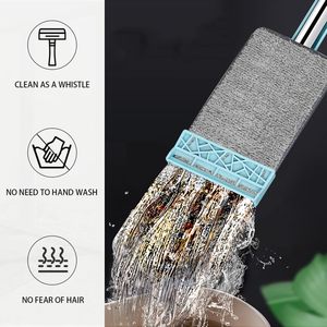 Household Cleaning ToolHand Free Squeeze Cleaning <b>Floor</b> <b>Mop</b> Microfiber Window Cleaning Lazy <b>Mop</b> Microfiber Flat <b>Mop</b> - Product Image 2