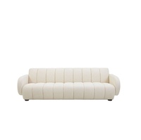 Ensemble de canapés blancs et verts, de luxe, moderne et modulaire