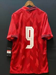 20-22 Seizoen Hong Kong Fans Versie Rood Thuis Retro Voetbalshirt Korte Mouw V-hals Teamnummers en Yongjia - Product Image 3