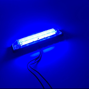 Led Strip Light <b>12V</b> <b>DC</b> 107.4mm Blue Aluminum Body Smd Led For Boat RV Interior Lighting - Product Image 1